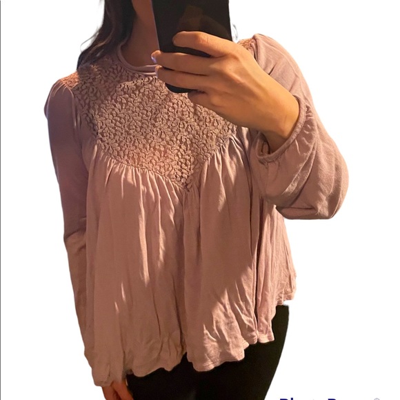 Kimchi Blue from Urban Outfitters Perfect Purple Top! - Picture 4 of 9